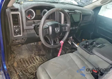 2018 Ram 1500 St from USA, damaged, VIN 1C6RR7FG9JS287202